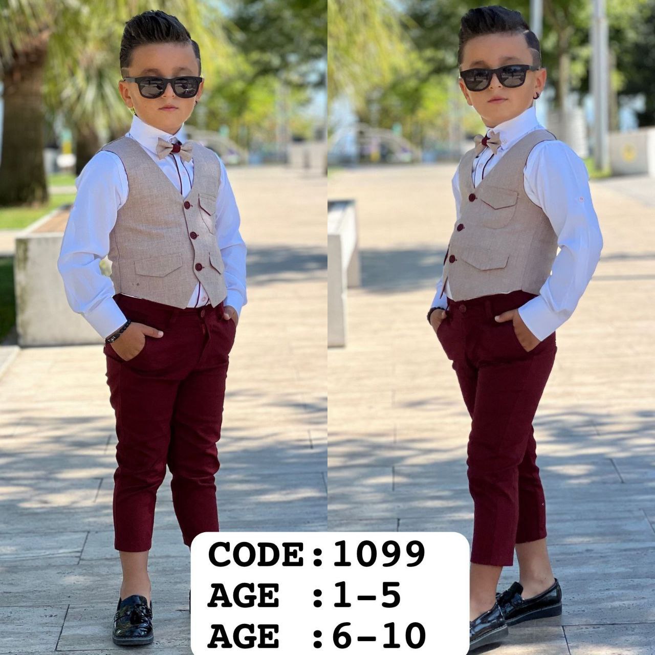 Costum Elegant pentru Baieti Sebastian