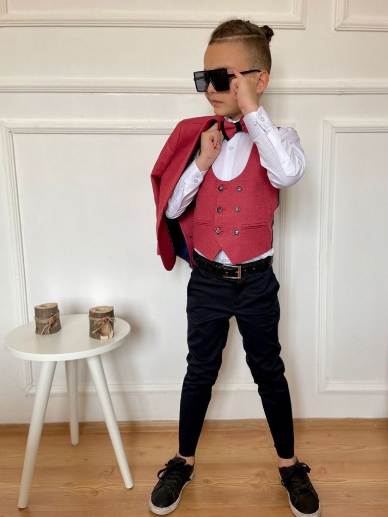 Costum Elegant pentru Baieti Dominic Marimi Mari