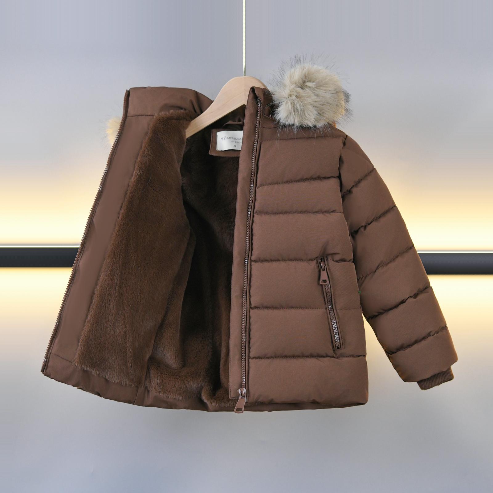 Geaca Imblanita de Iarna, pentru Baieti, Mario