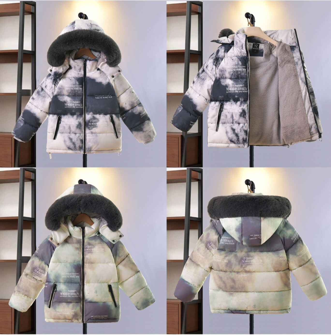 Geaca de Iarna, Imblanita, pentru Baieti, Alexander