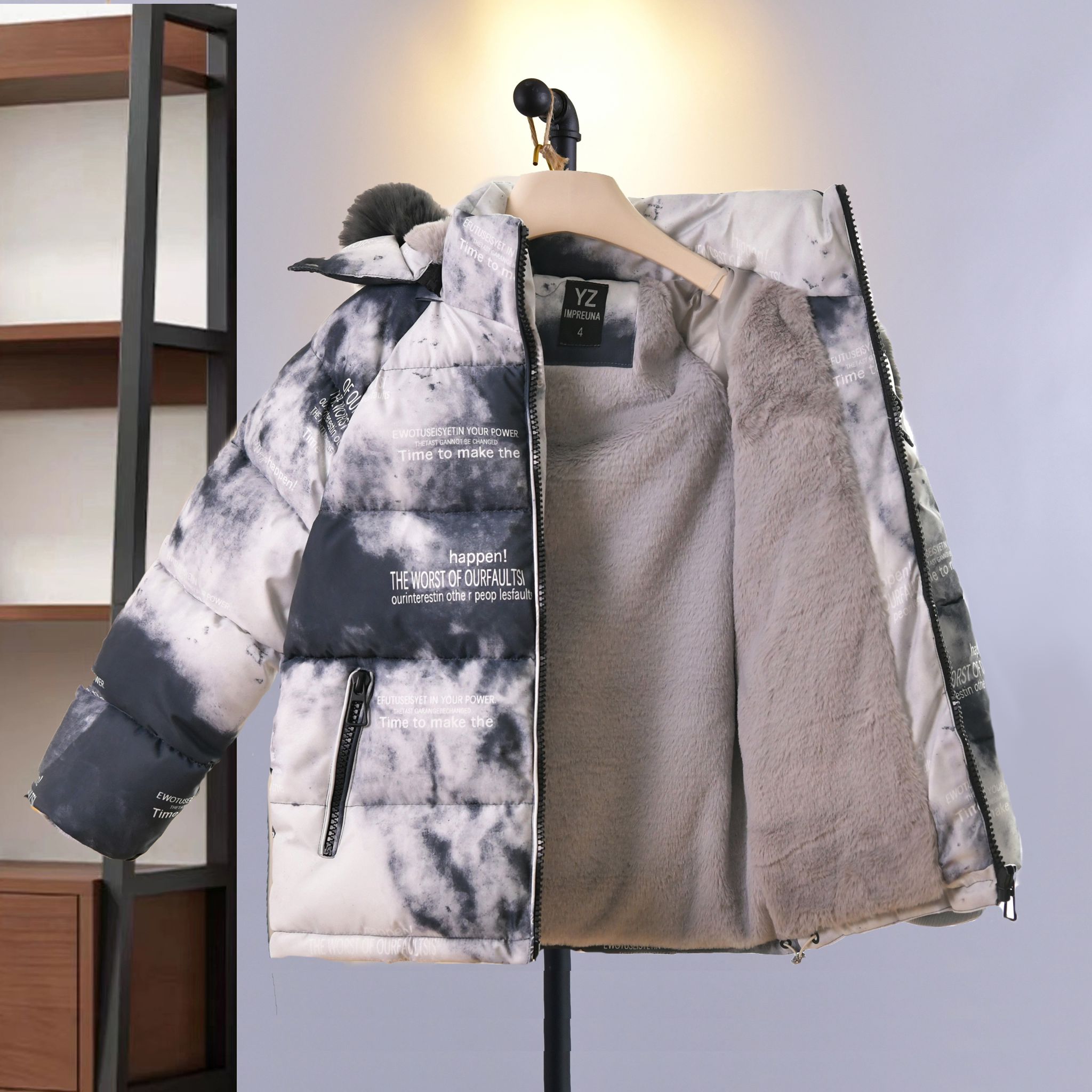 Geaca de Iarna, Imblanita, pentru Baieti, Alexander