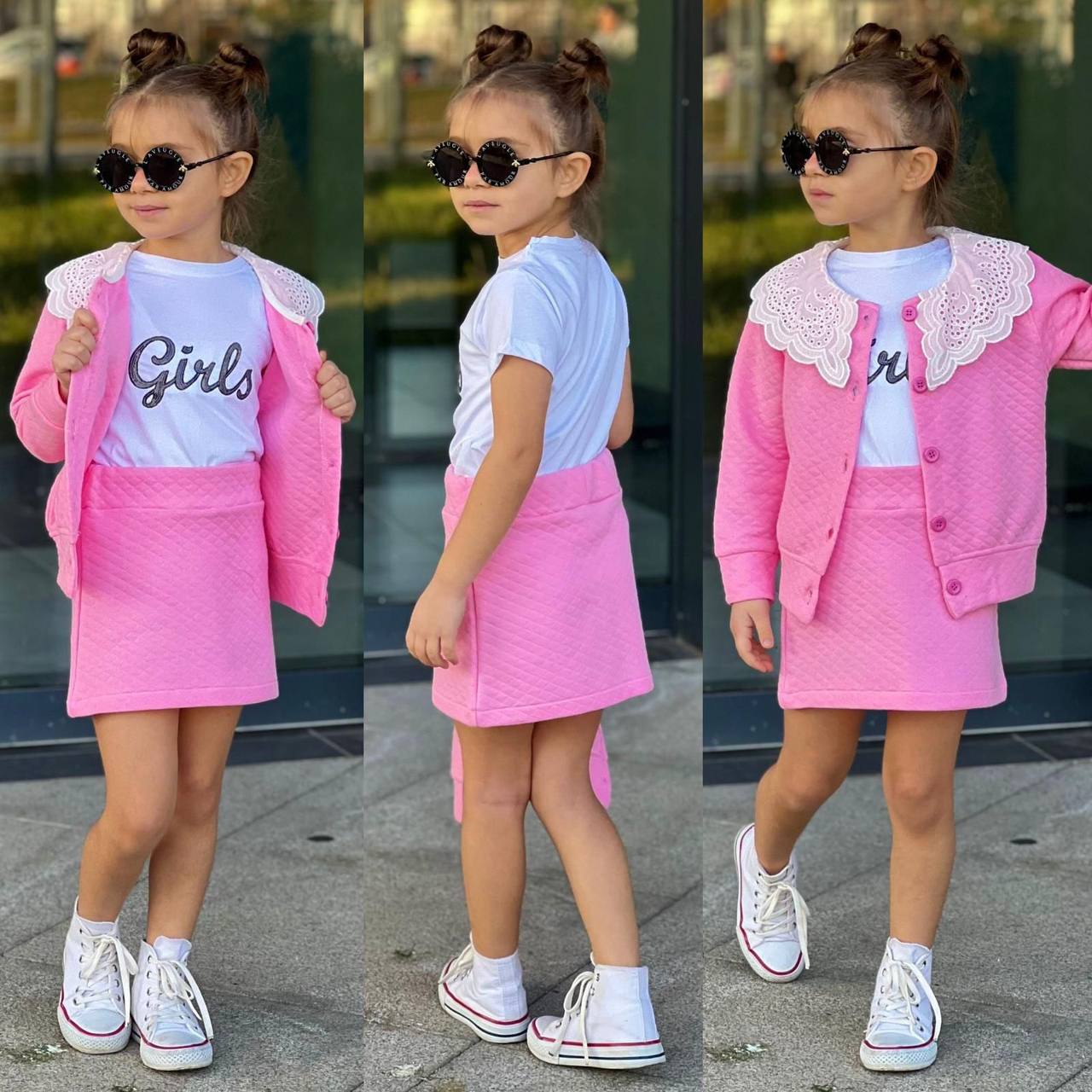 Set 3 piese, pentru fetite, Girls