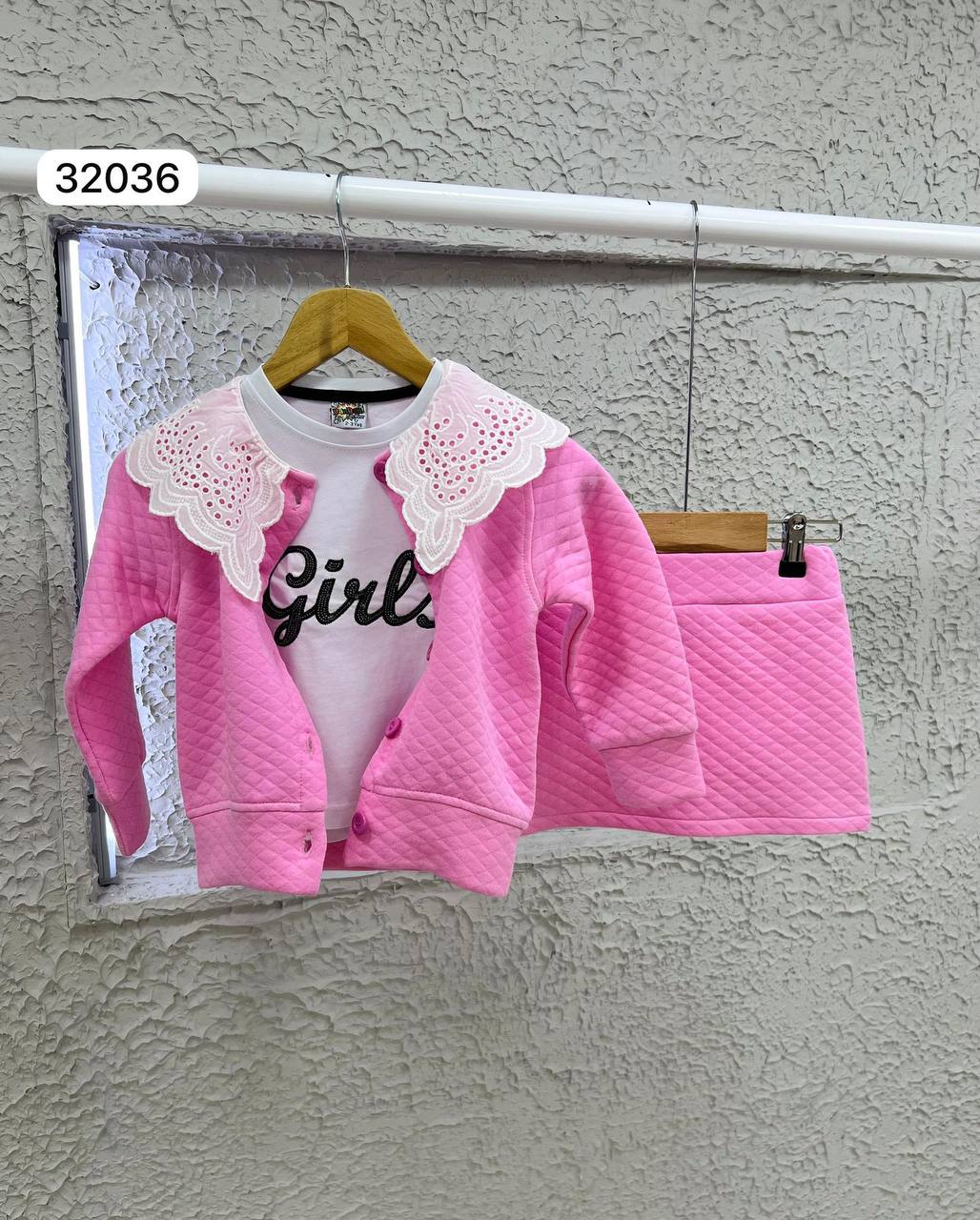 Set 3 piese, pentru fetite, Girls