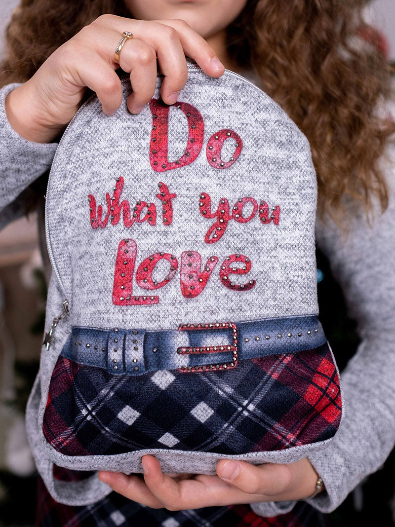 Rochita Do what you love cu rucsacel asortat
