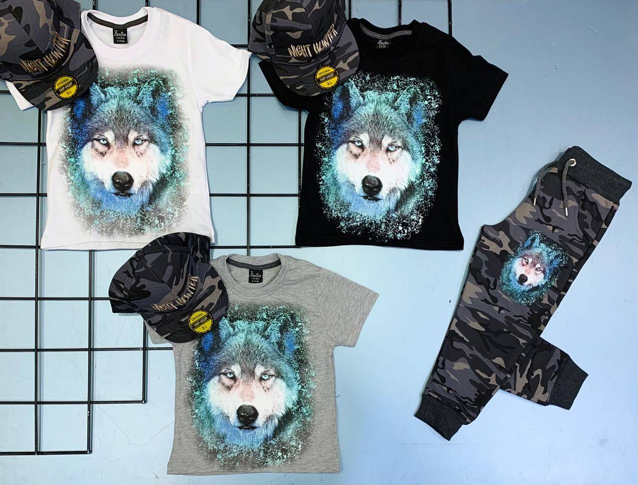 Set 3 Piese Baieti Wild Hunters