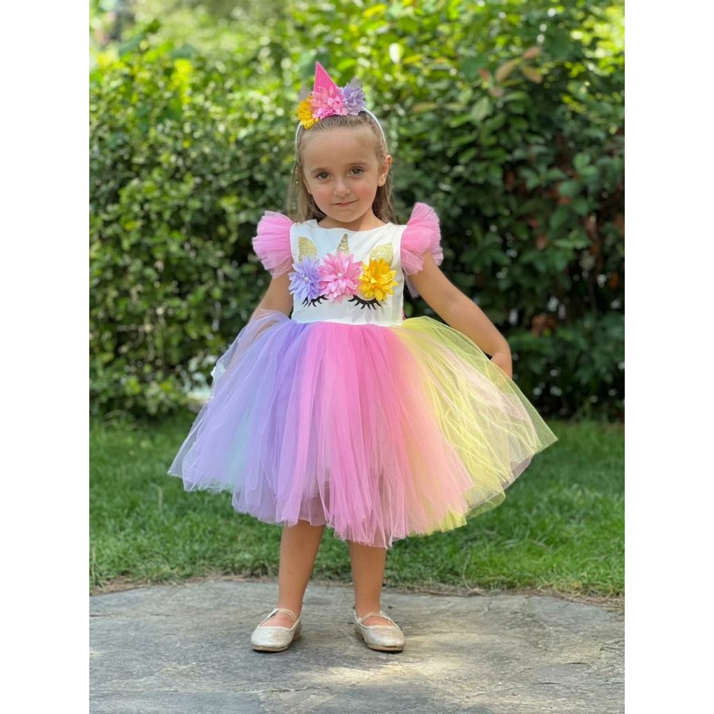 Rochita cu Unicorn Curcubeu