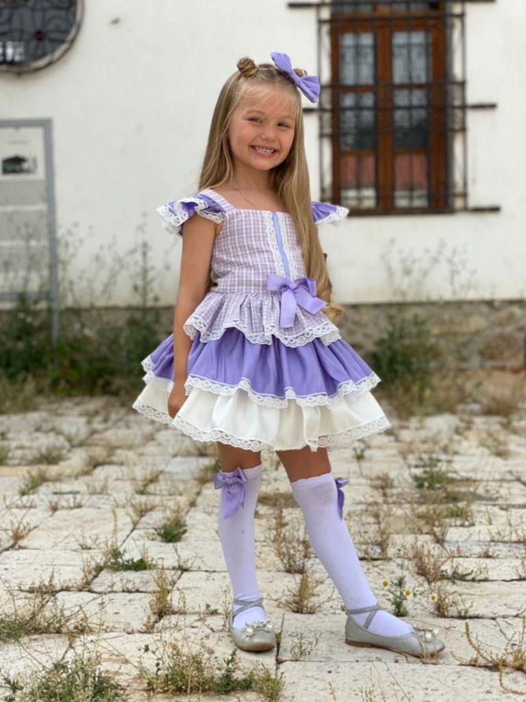 Rochita Mov pentru Fetite Christa