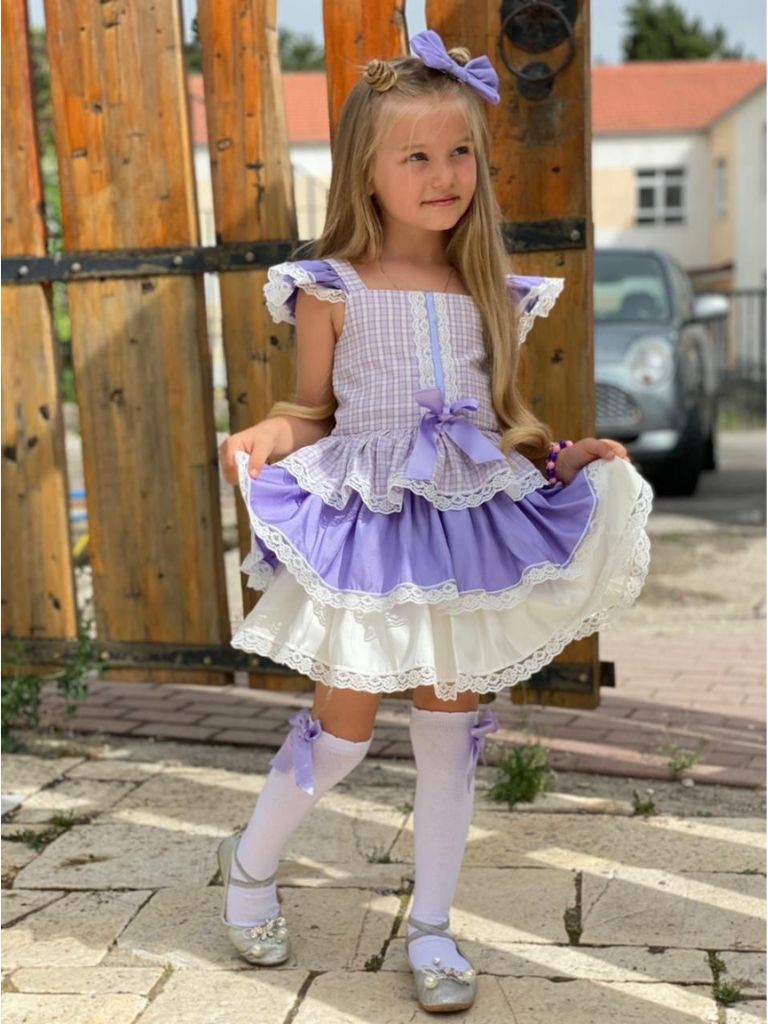 Rochita Mov pentru Fetite Christa