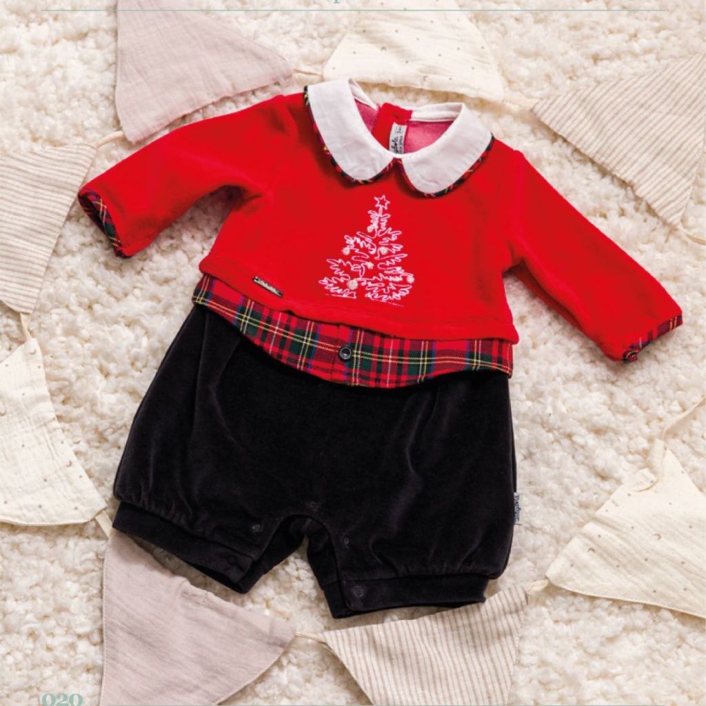 Romper de catifea Baby