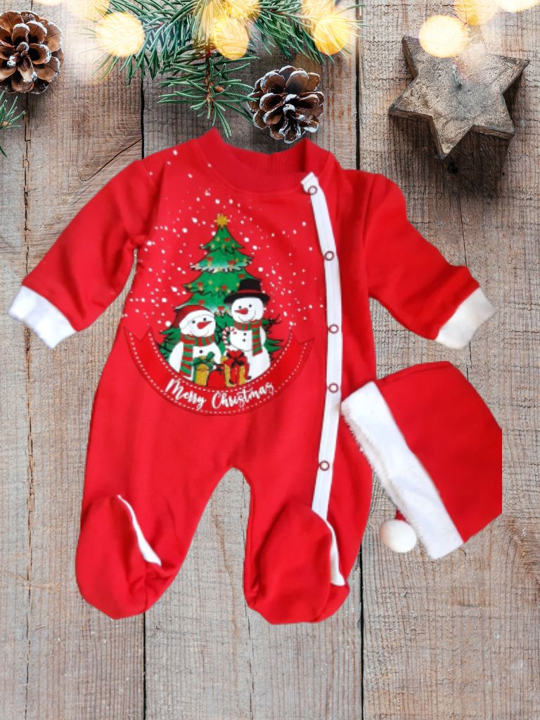 Salopeta Bebelusi Merry Christmas Om de Zapada