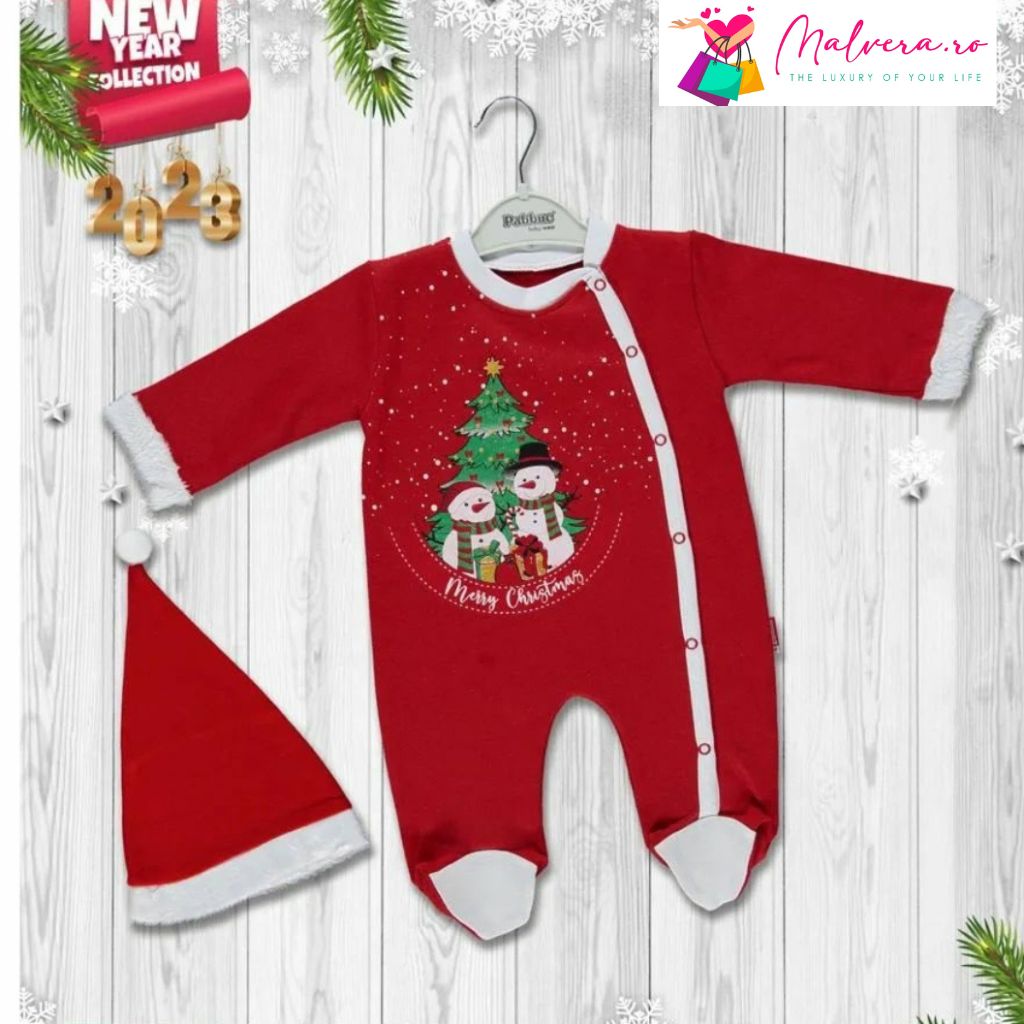Salopeta Bebelusi Merry Christmas Om de Zapada