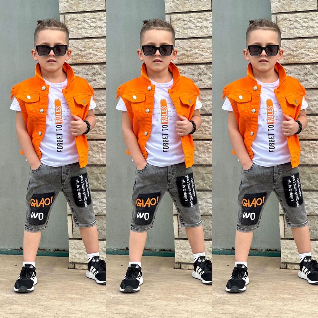 Set 3 Piese Baieti Forget to Rules