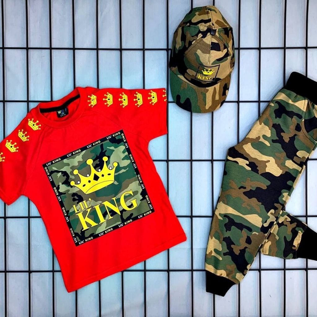 Set 3 Piese Baieti Lil King