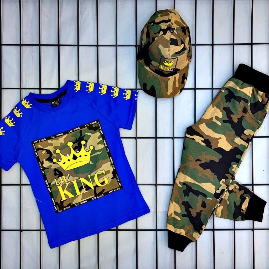 Set 3 Piese Baieti Lil King