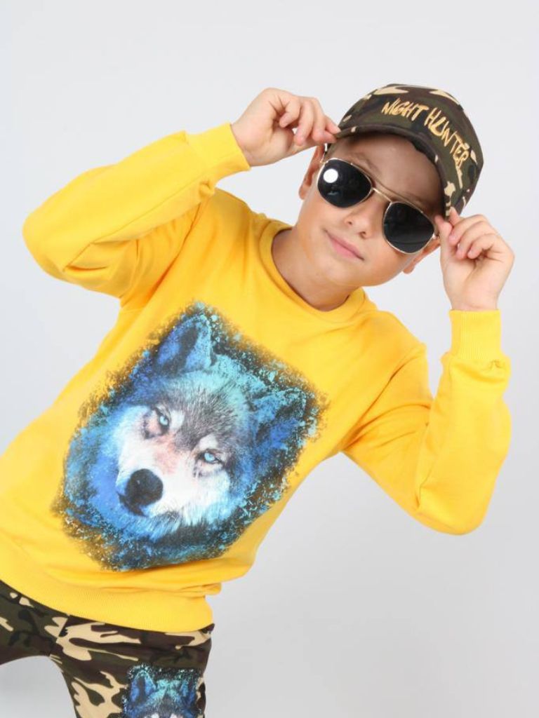 Set 3 Piese pentru Baieti Night Hunter Army