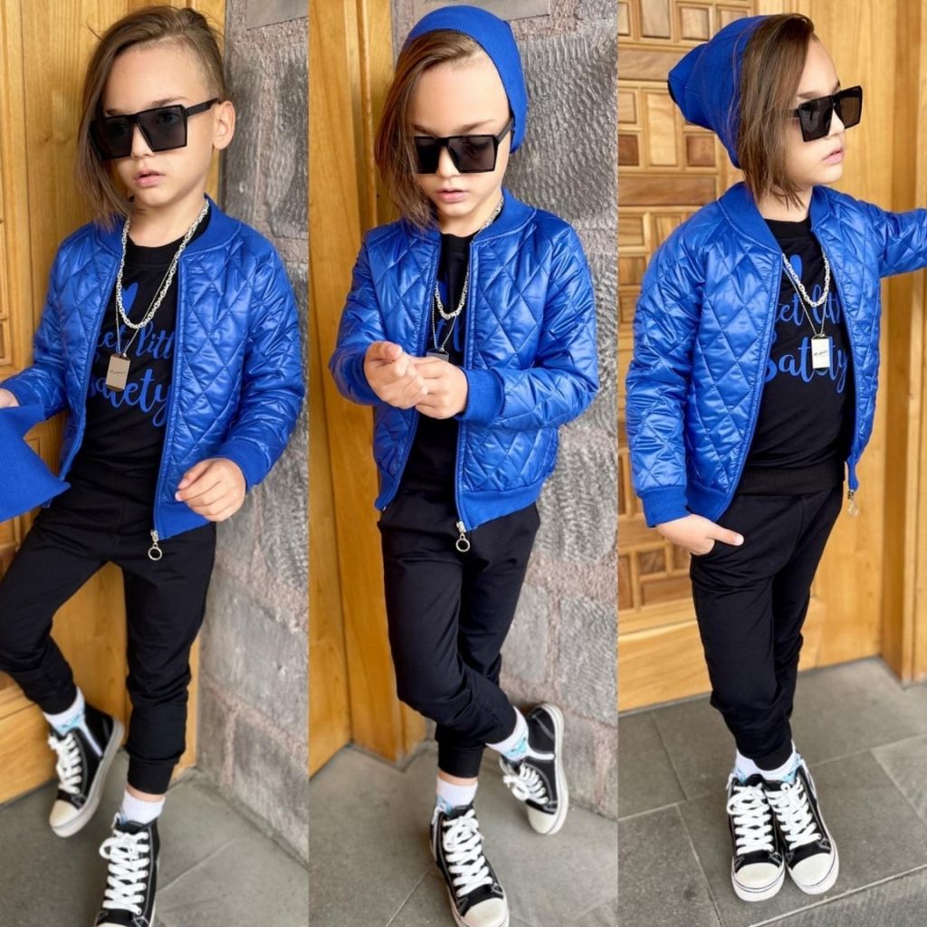 Set 4 piese baieti Sweet Little Satety