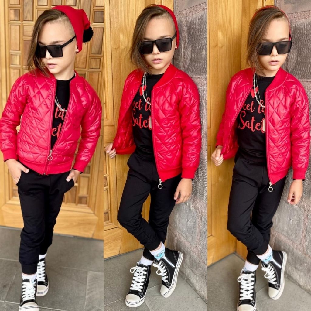 Set 4 piese baieti Sweet Little Satety