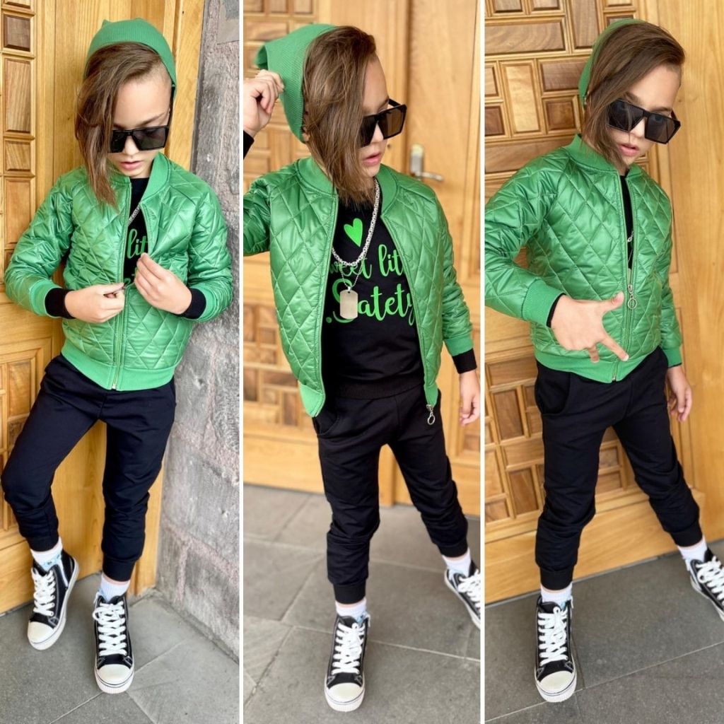 Set 4 piese baieti Sweet Little Satety