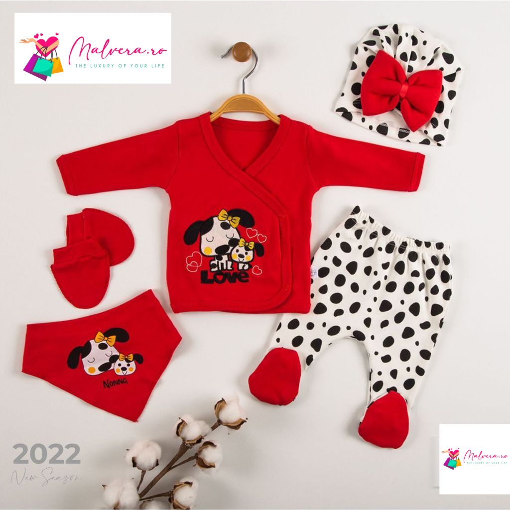 Set 5 piese nou nascuti Dalma