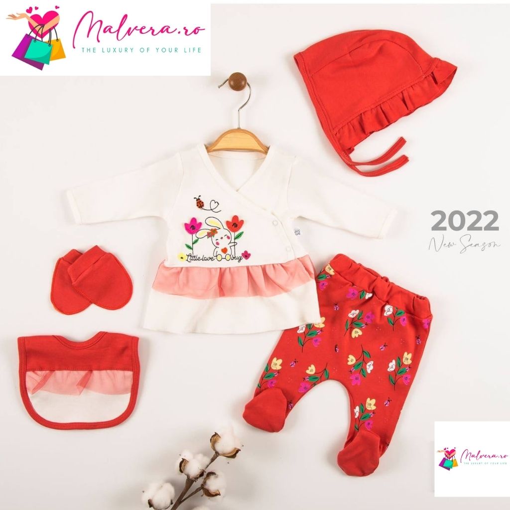 Set 5 piese nou nascuti Little Love