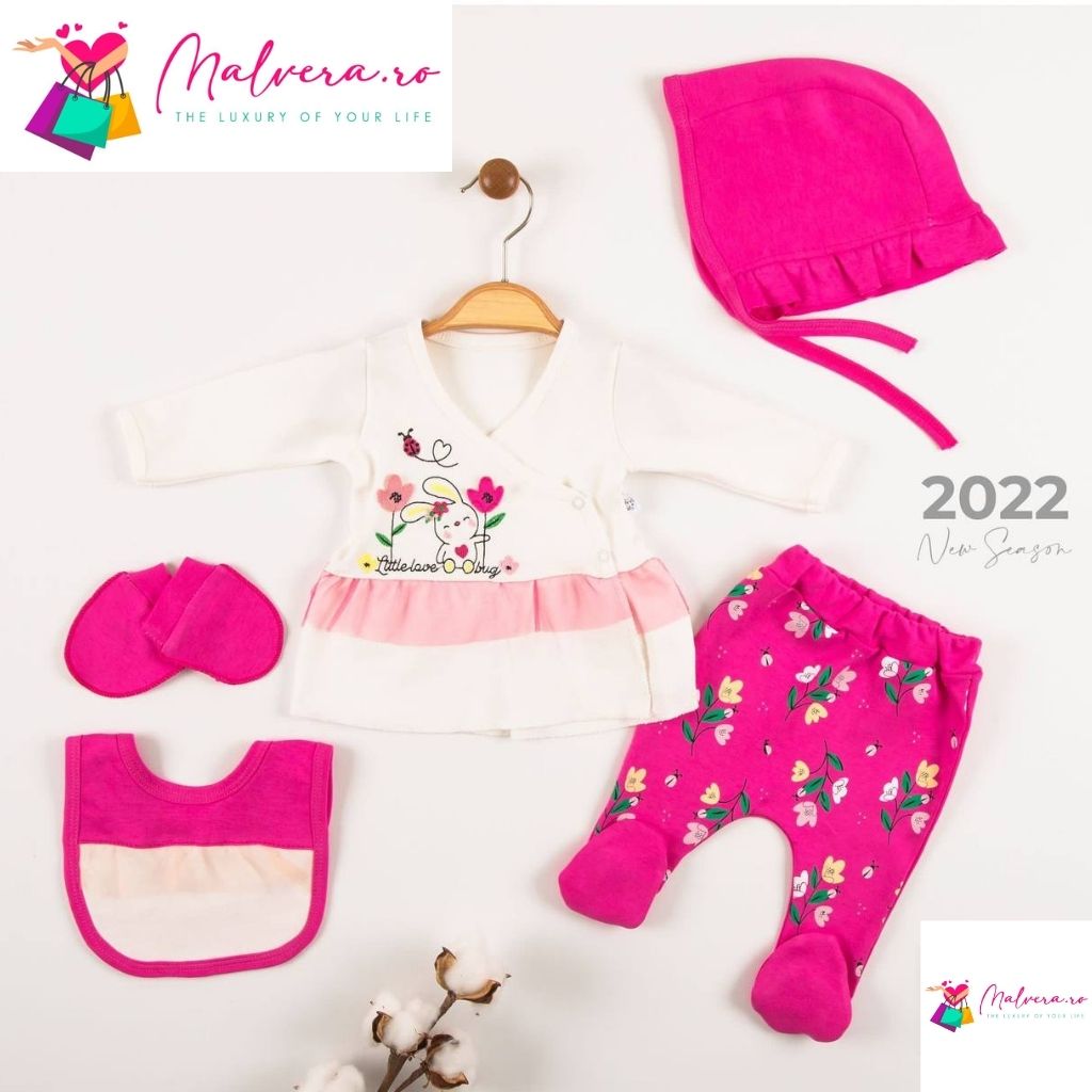 Set 5 piese nou nascuti Little Love