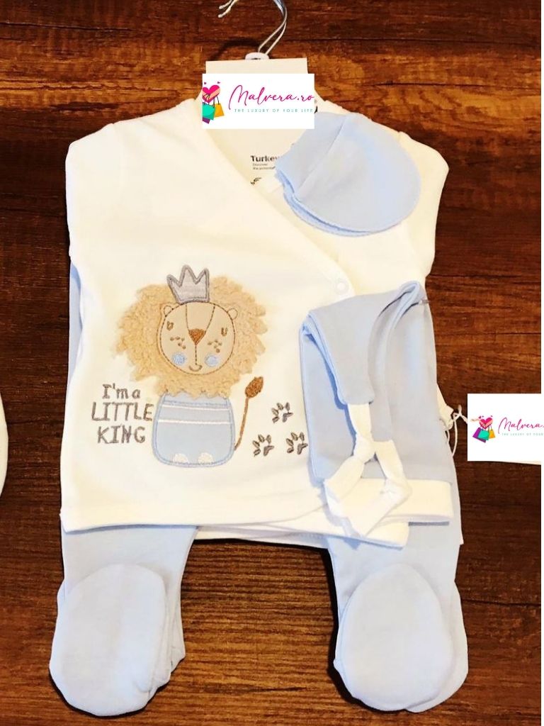 Set 5 piese nou nascuti The Little King