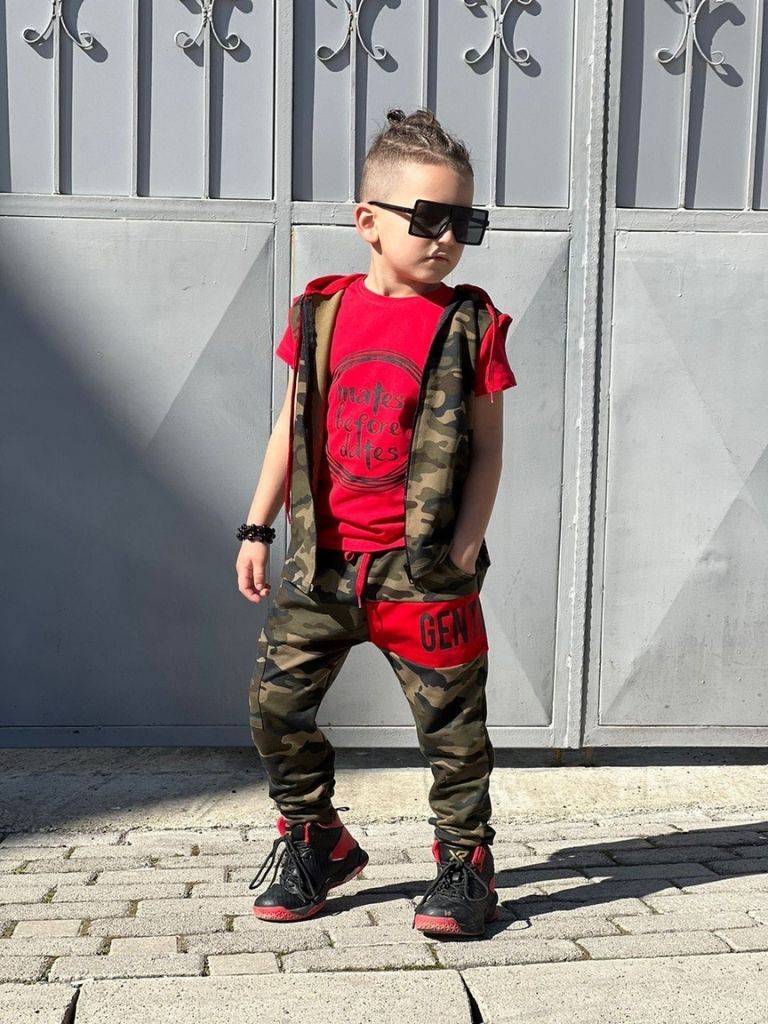 Set Army 3 piese baieti Mates before Dates