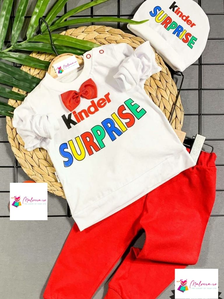 Set Bluza si Pantaloni Kinder pentru Bebelusi