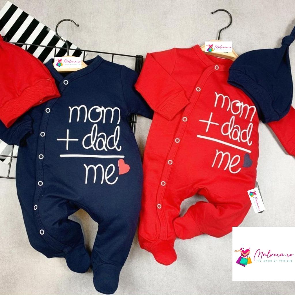 Set Body si Caciulita Mom and Dad Love Me