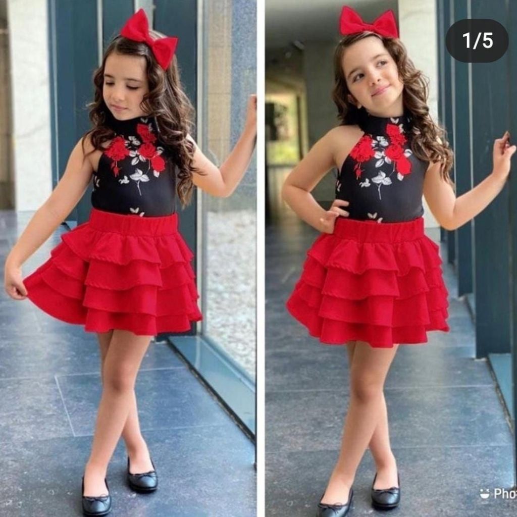 Set fetite cu volanase Alessia