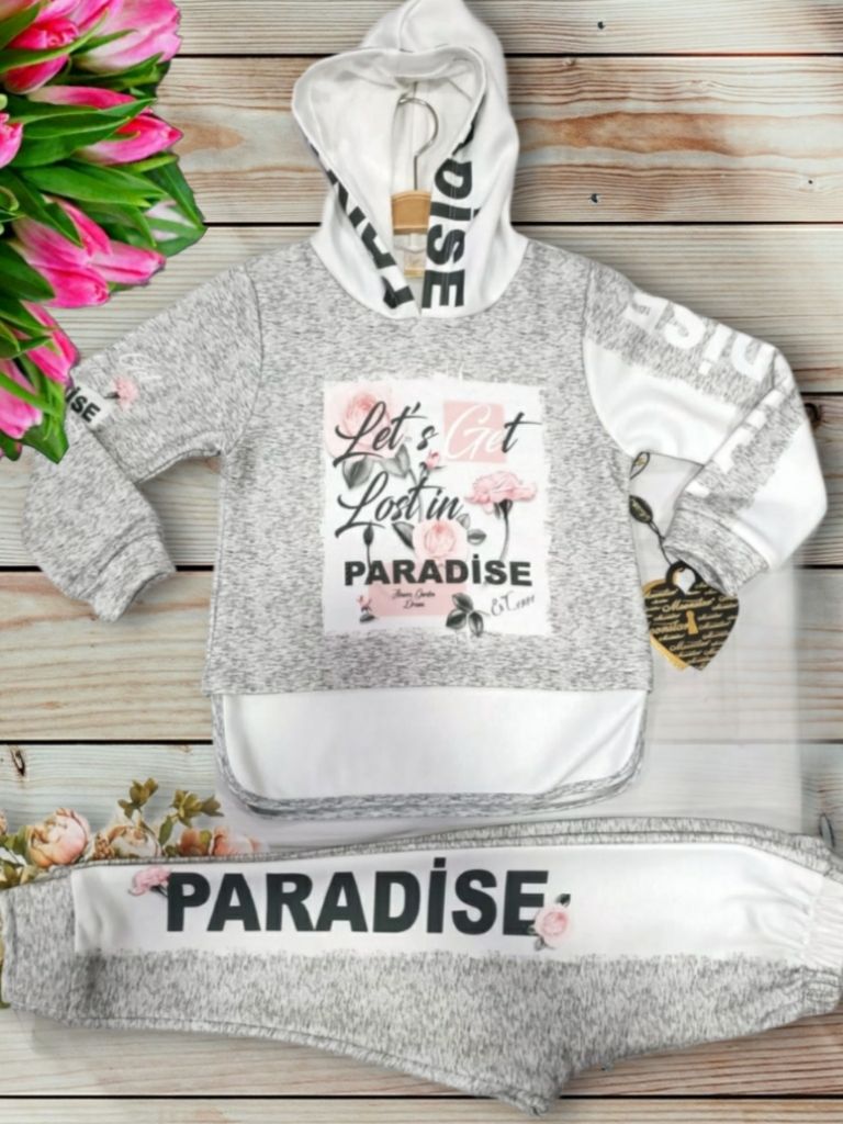 Trening bumbac fetite "Let's get lost in Paradise"
