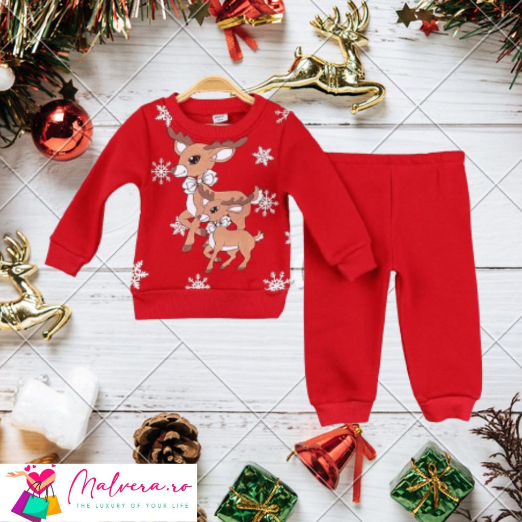 Trening pentru Craciun cu Reni si Stelute