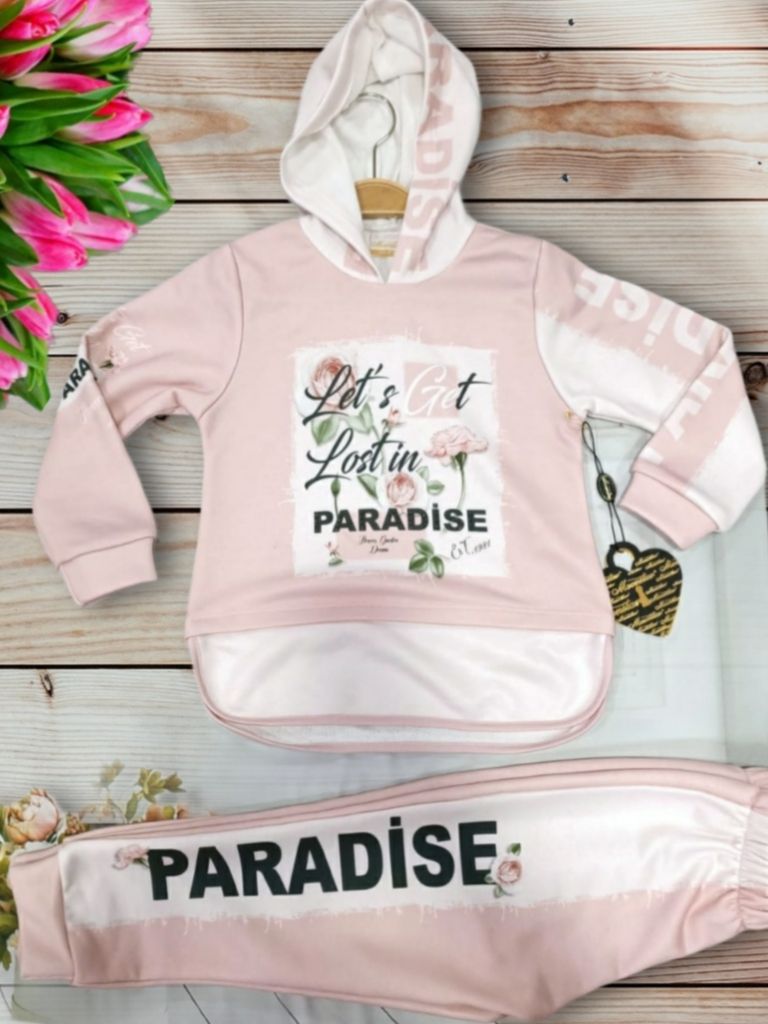 Trening bumbac fetite "Let's get lost in Paradise"
