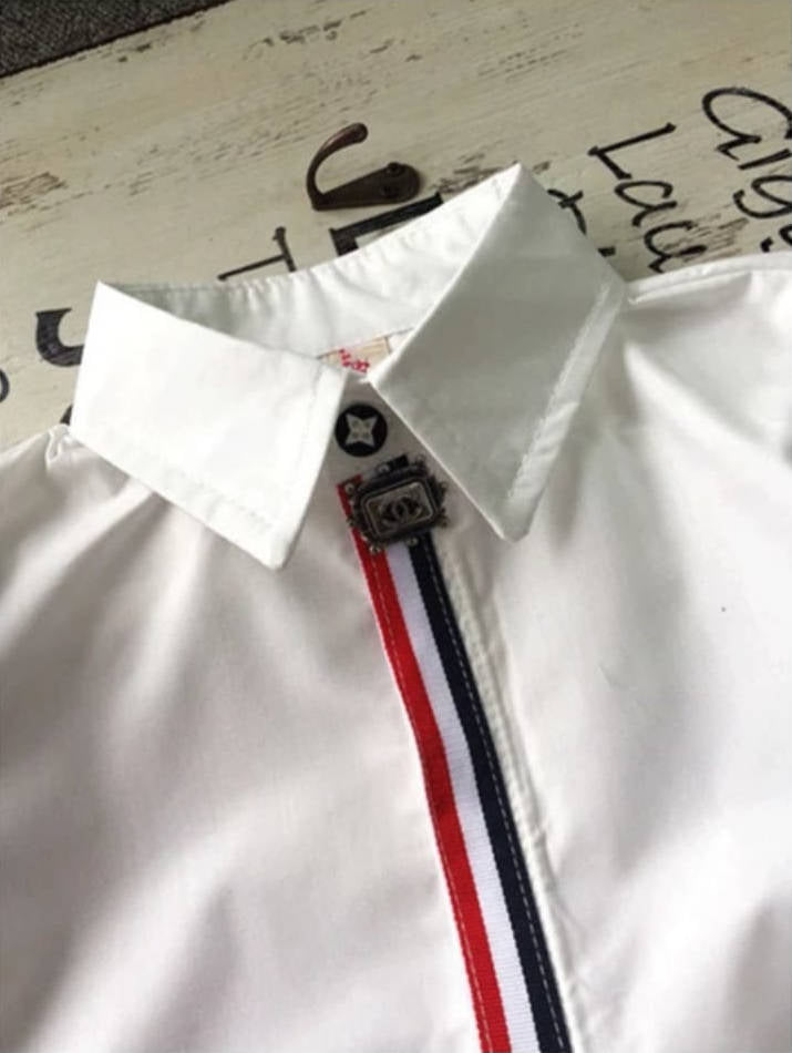 Set 2 Piese Băieti Format din Camasa Alba si Pantaloni Scurti Rosii Andy