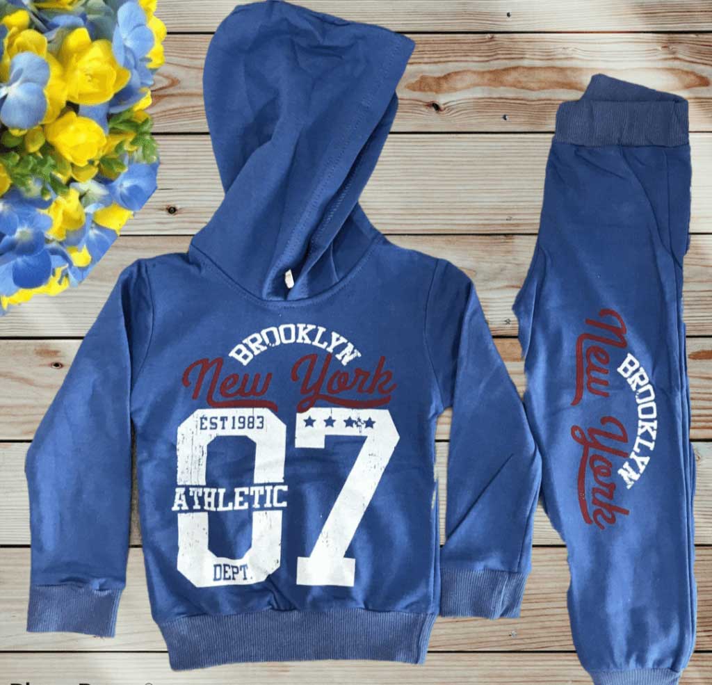 Trening pentru baieti " Brooklyn Athletic" bleumarin